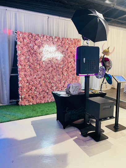 Ritzy Photo Booth & Flower Walls